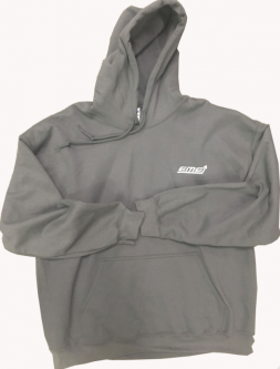 Gray Hoodie with EME Logo